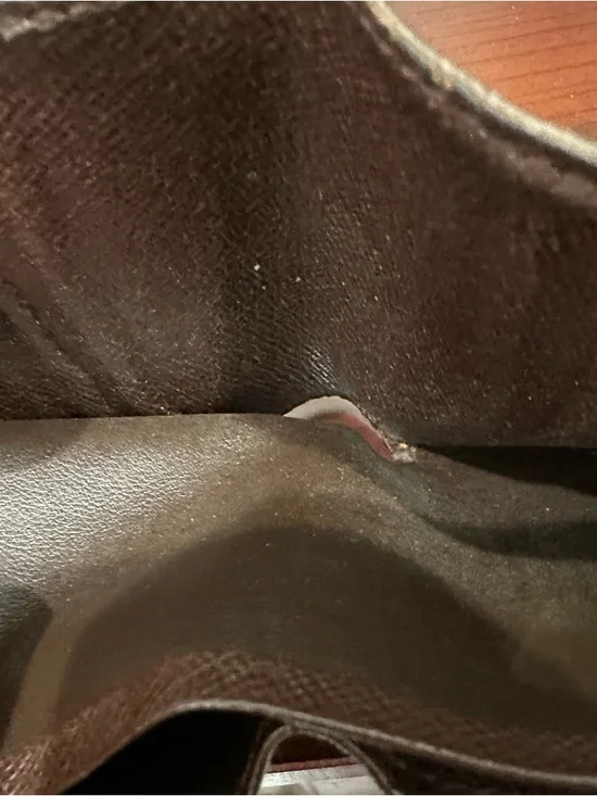 Louis Vuitton Damier Ebene Bifold Wallet – Made in France – 2002 - Picture 12 of 13